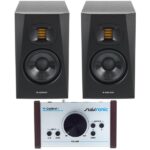 Test et avis détaillé des enceintes de studio ADAM Audio T5V M-Control Bundle