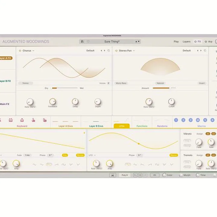 Avis et Test : Arturia Augmented Woodwinds