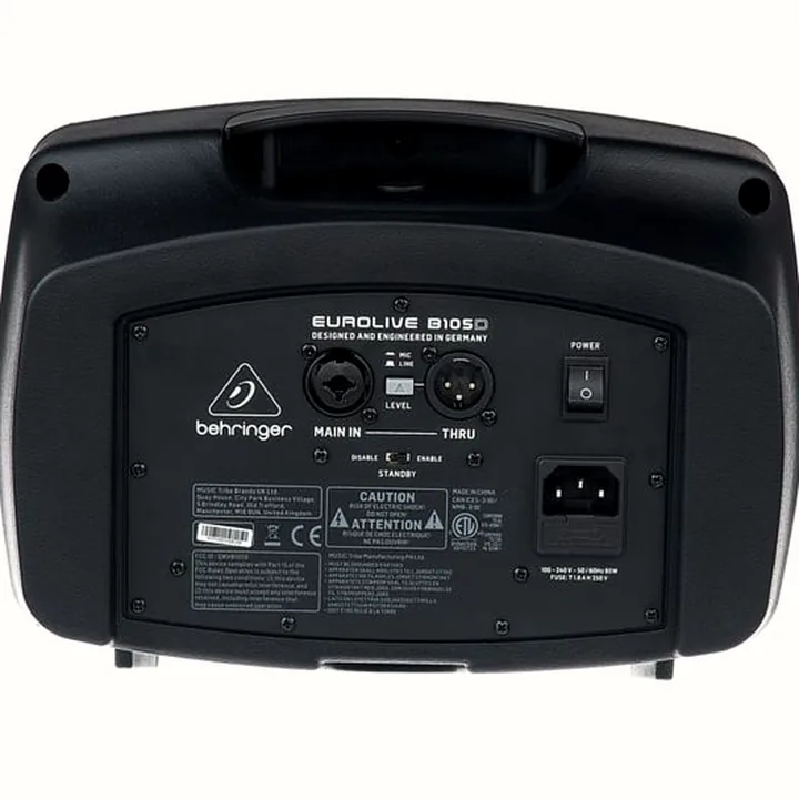 Avis et Test : Behringer B105D