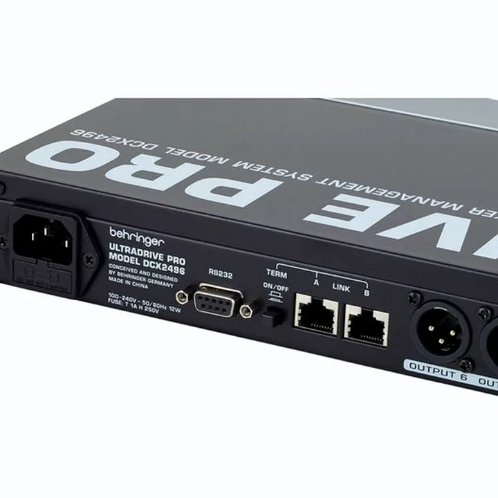 Avis et Test : Behringer DCX2496 Ultradrive Pro