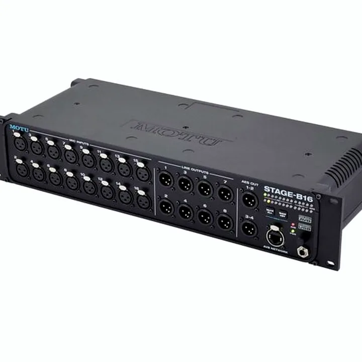 Avis et Test Interface audio MOTU Stage-B16