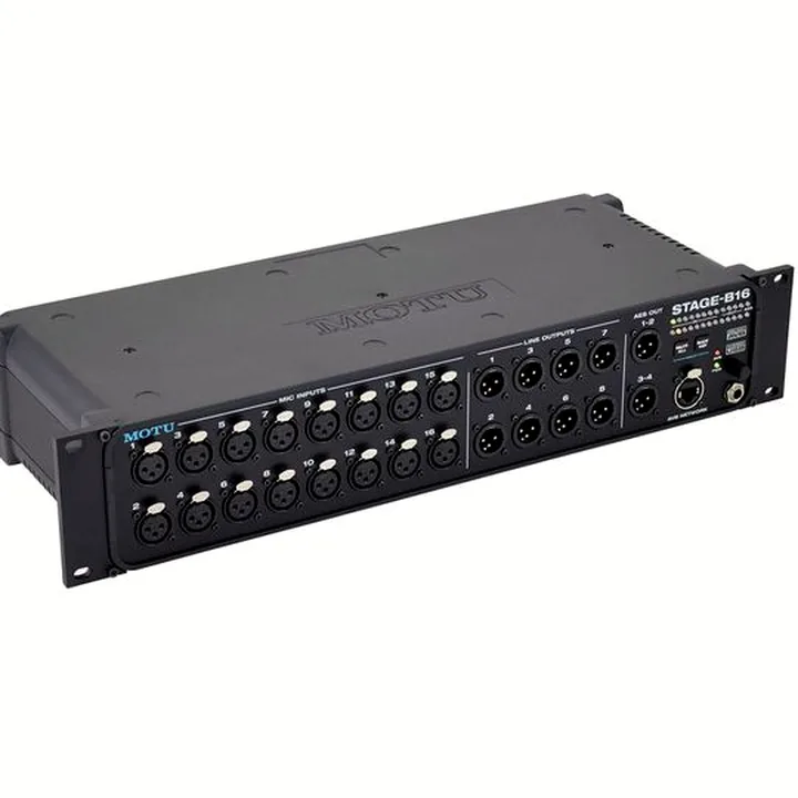 Avis et Test Interface audio MOTU Stage-B16