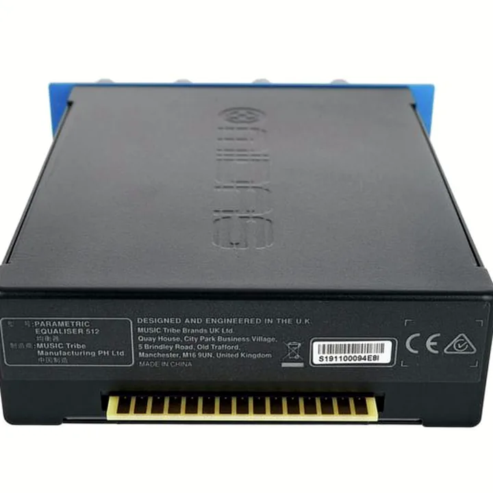 Avis et Test : Midas Parametric Equaliser 512 V2