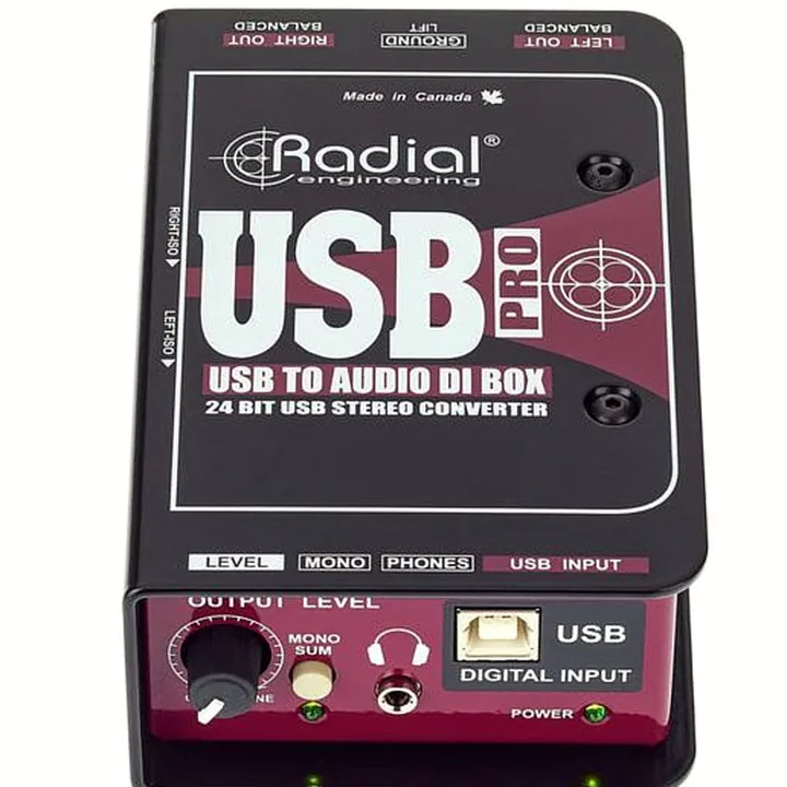 Avis et Test : Radial Engineering USB-Pro
