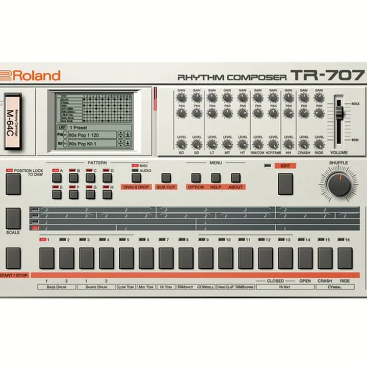 Avis et Test : Roland Cloud TR-707
