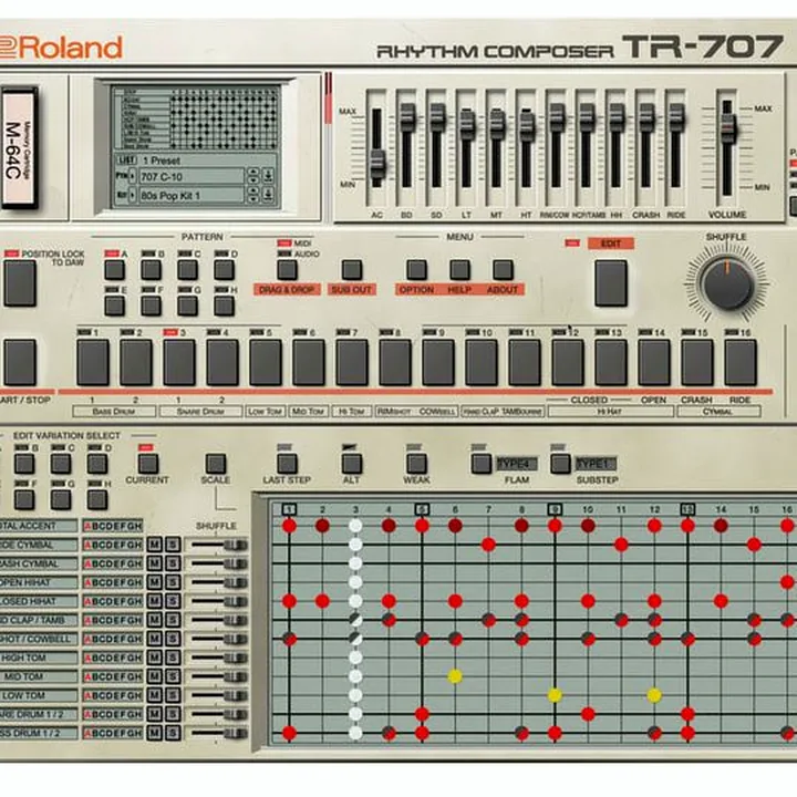 Avis et Test : Roland Cloud TR-707