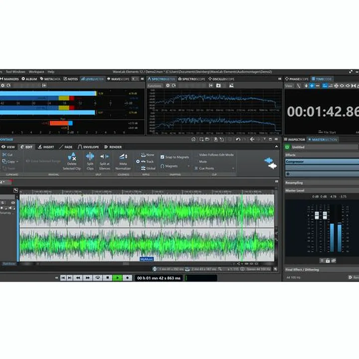Avis et Test : Steinberg Wavelab Elements 12 EDU