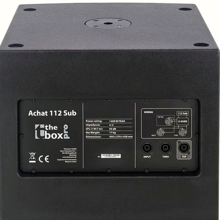 Avis et Test : the box pro Achat 110/112 Quadro Set