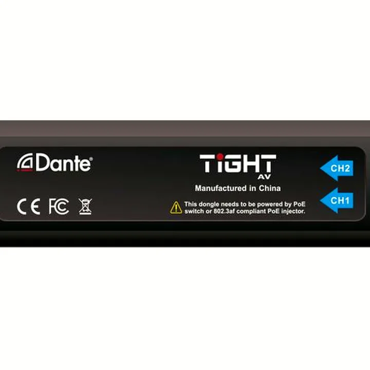 Avis et Test : Tight AV Dante 2-channel Input Adapter