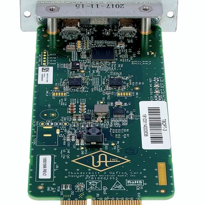 Avis et Test : Universal Audio Apollo Thunderbolt 3 Card