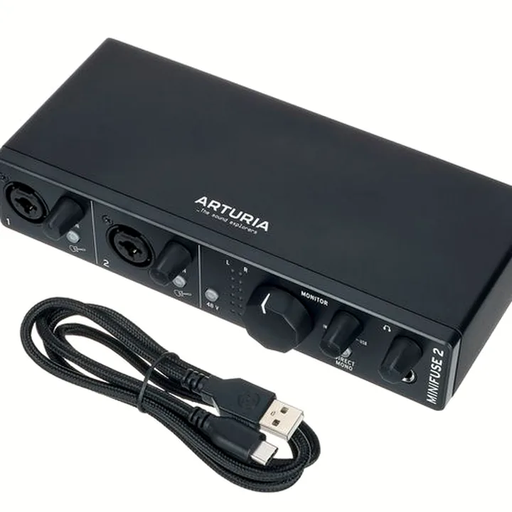 Avis & Test : Arturia MiniFuse Recording Pack Black