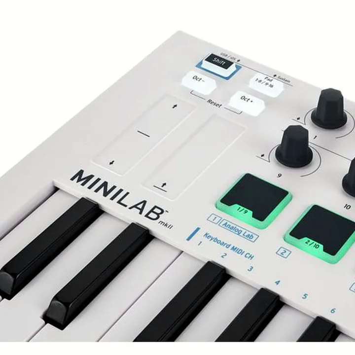 Avis, Test : Arturia MiniLab MKII