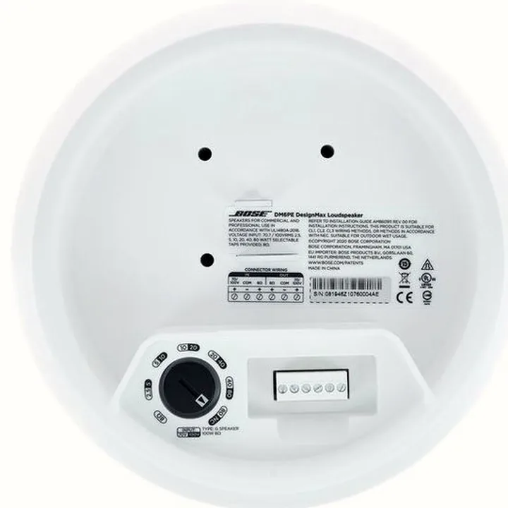 Avis & Test : Bose DesignMax DM6PE white