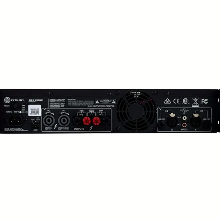 Avis & Test : Crown XLS 2002