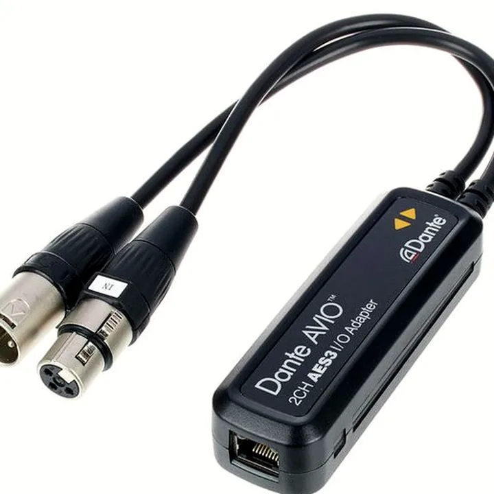 Avis & Test : Dante AVIO AES3 IO Adapter 2×2