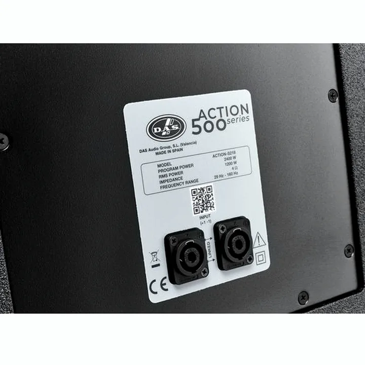 Avis, Test : DAS Audio Action-S218