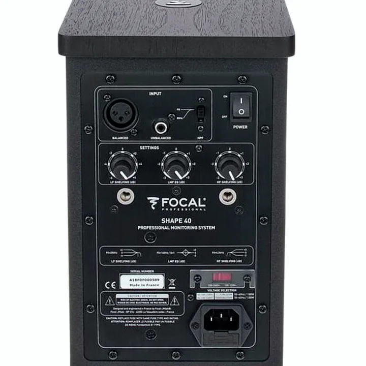 Avis, Test de l’enceinte Focal Shape 40