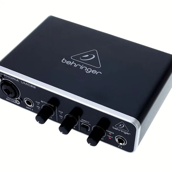 Avis & Test de l’interface audio Behringer U-Phoria UMC22