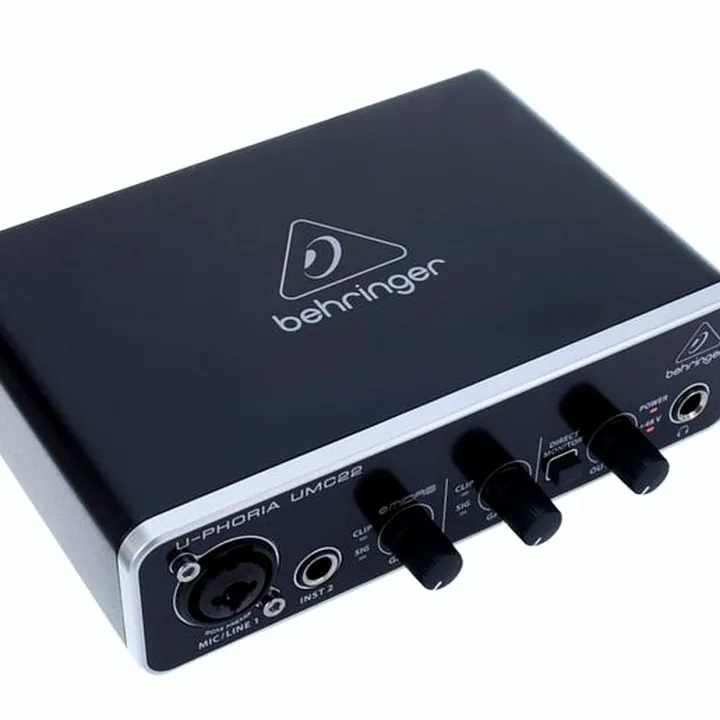 Avis & Test de l’interface audio Behringer U-Phoria UMC22