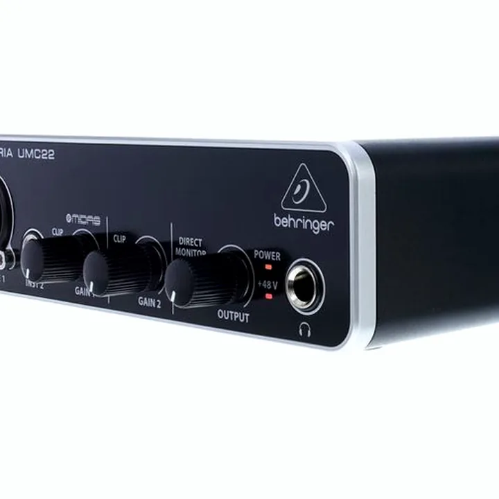 Avis & Test de l’interface audio Behringer U-Phoria UMC22