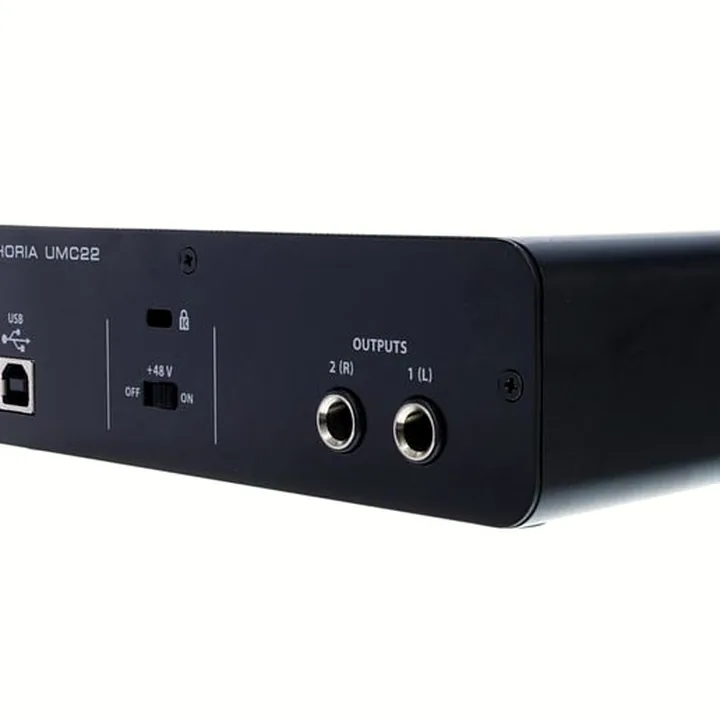 Avis & Test de l’interface audio Behringer U-Phoria UMC22