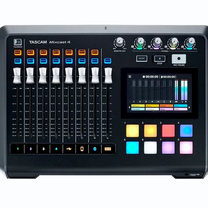 Avis & Test de l’interface audio Tascam Mixcast 4 Case Bundle