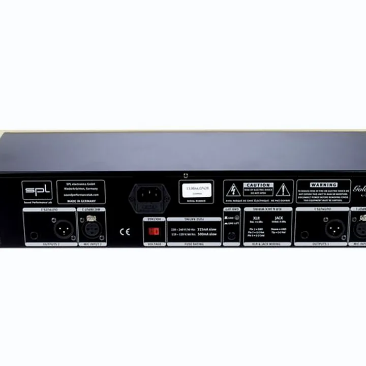 Avis, Test du préampSPL Goldmike Studioset 3