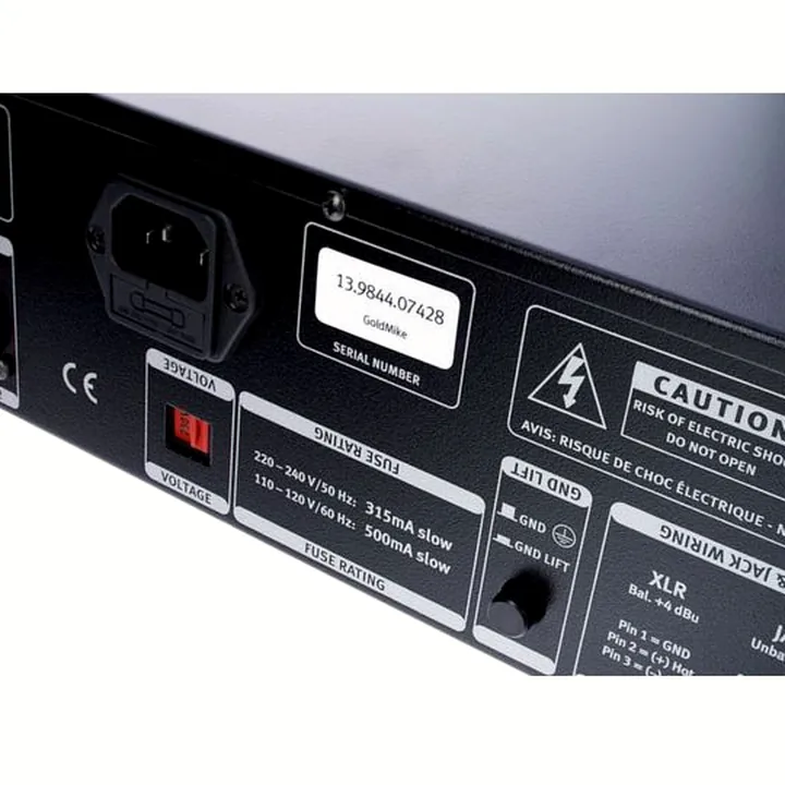 Avis, Test du préampSPL Goldmike Studioset 3