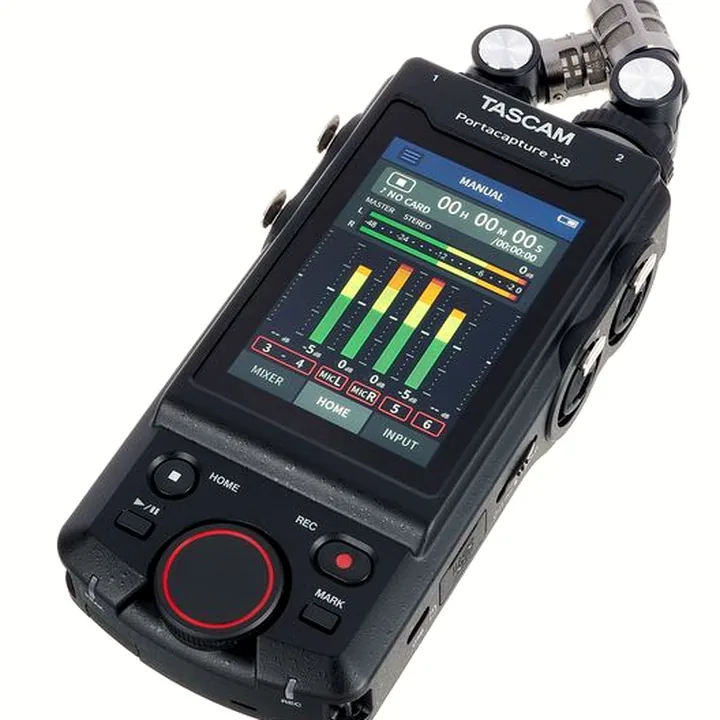 Avis & Test enregistreur Tascam Portacapture X8 Card Bundle