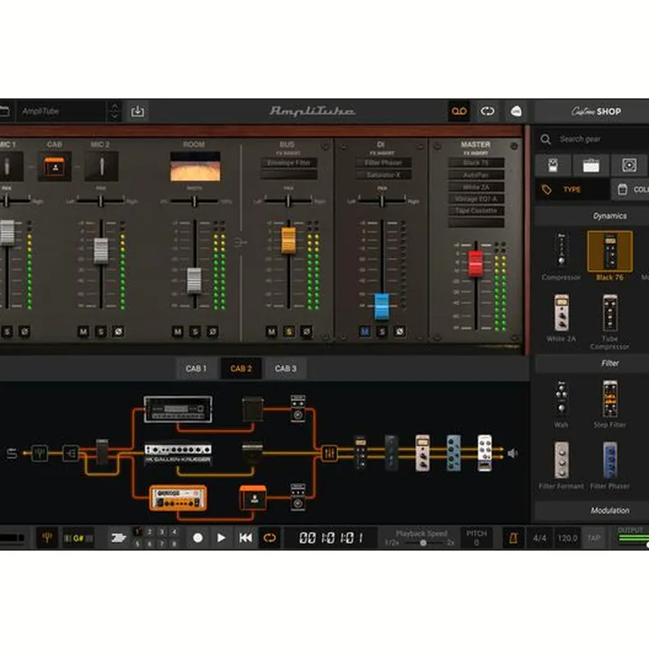 Avis & Test : IK Multimedia AmpliTube 5 MAX