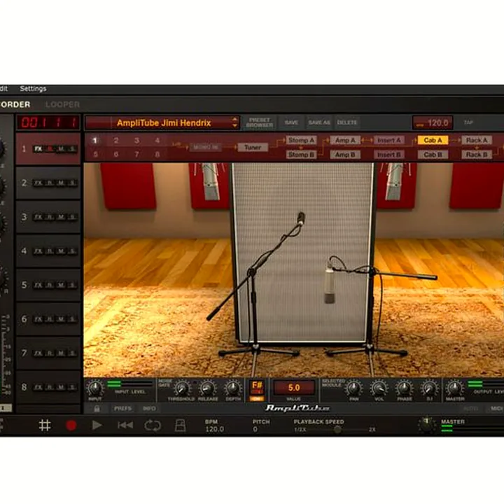 Avis, Test : IK Multimedia AmpliTube Jimi Hendrix AniColl