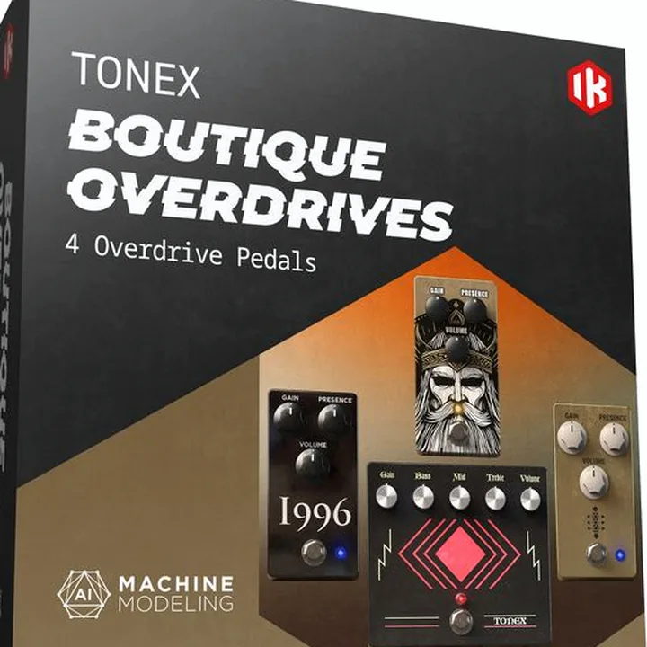 Avis & Test : IK Multimedia TONEX Boutique Overdrives