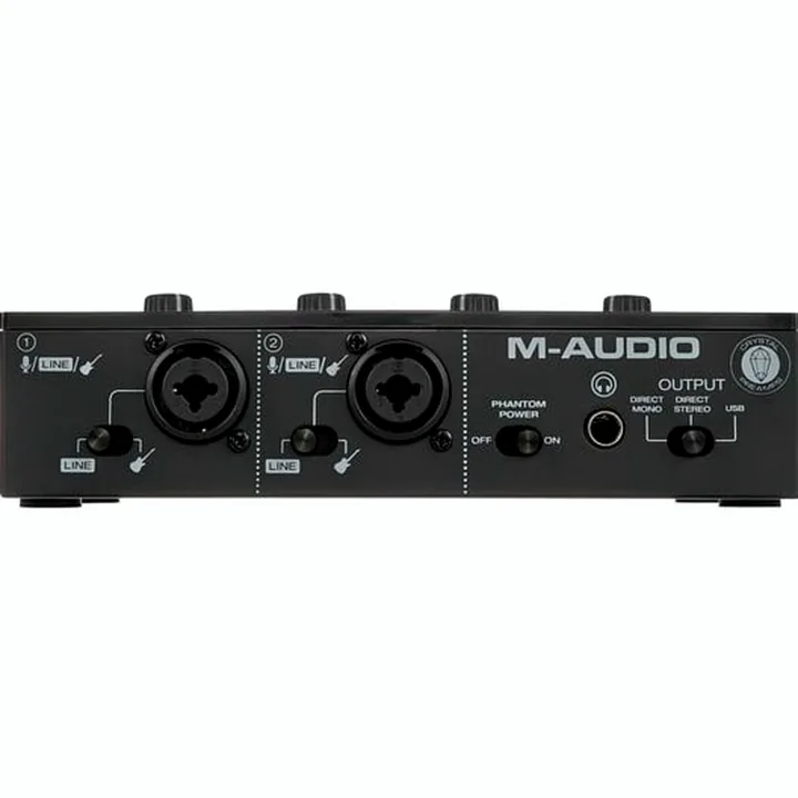 Avis, Test Interface audio M-Audio M-Track DUO