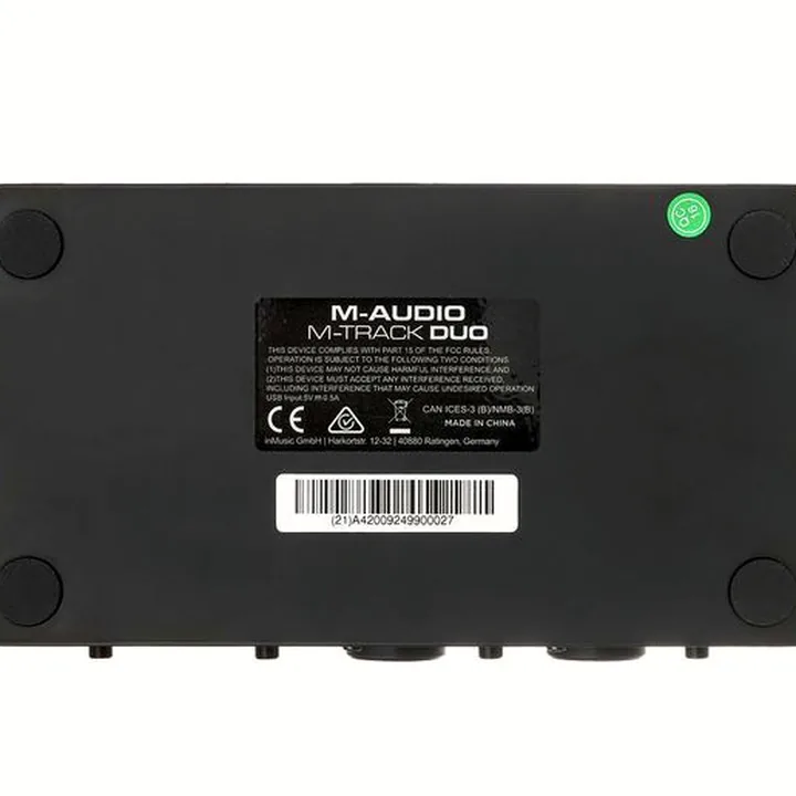 Avis, Test Interface audio M-Audio M-Track DUO