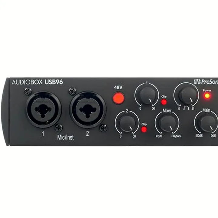 Avis & Test Interface audio Presonus AudioBox 96 Studio Ult 25th An