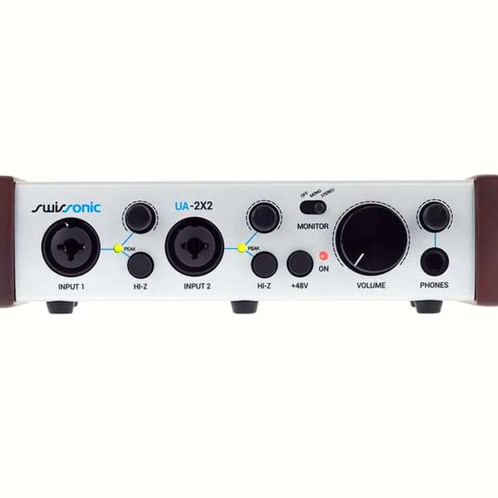 Avis, Test Interface audio Swissonic UA-2×2