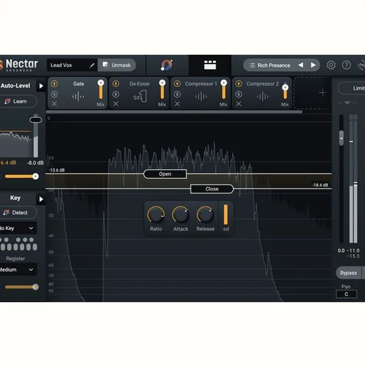 Avis, Test : iZotope Nectar 4 Advanced
