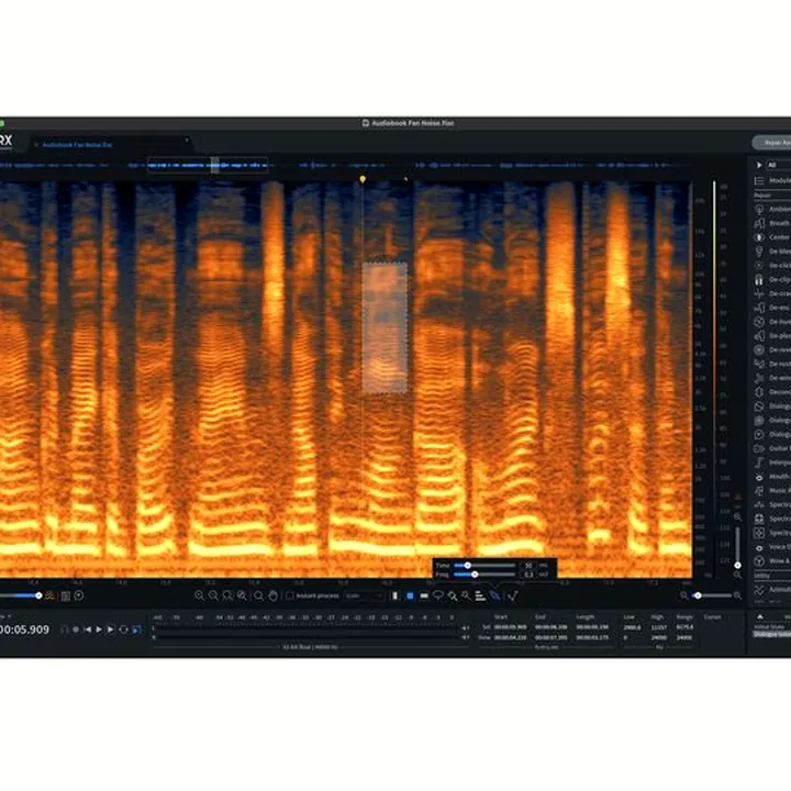 Avis, Test : iZotope RX 10 Adv UG RX 1-9 Std