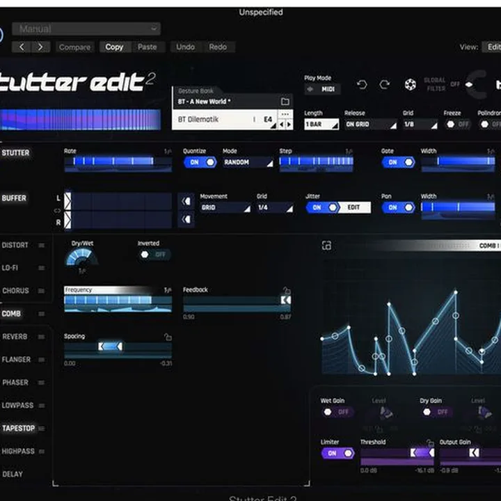 Avis & Test : iZotope Stutter Edit 2 UG SE1 / CS1