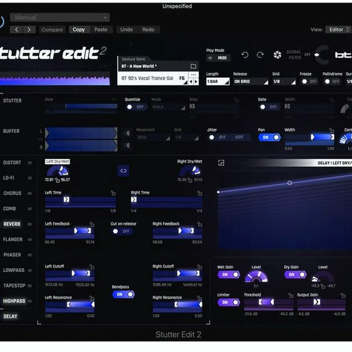Avis & Test : iZotope Stutter Edit 2 UG SE1 / CS1