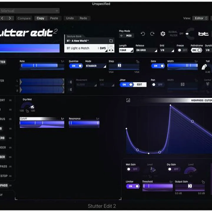Avis & Test : iZotope Stutter Edit 2 UG SE1 / CS1