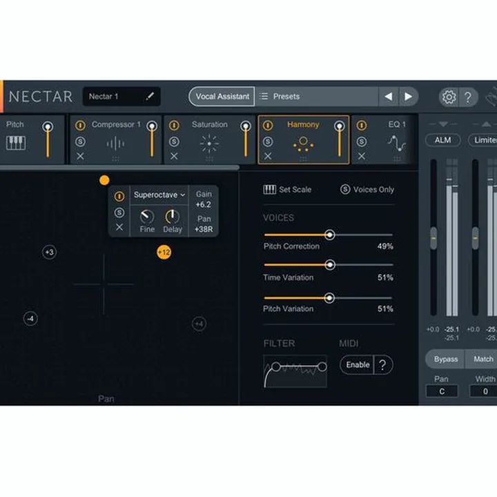 Avis, Test : iZotope Vocal Bundle