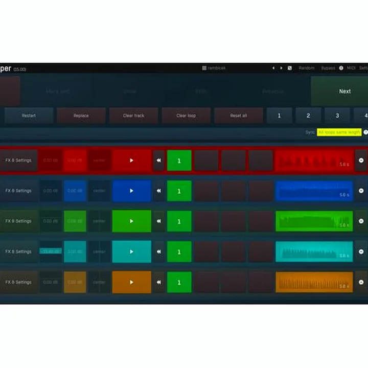 Avis, Test : MeldaProduction MSuperLooper