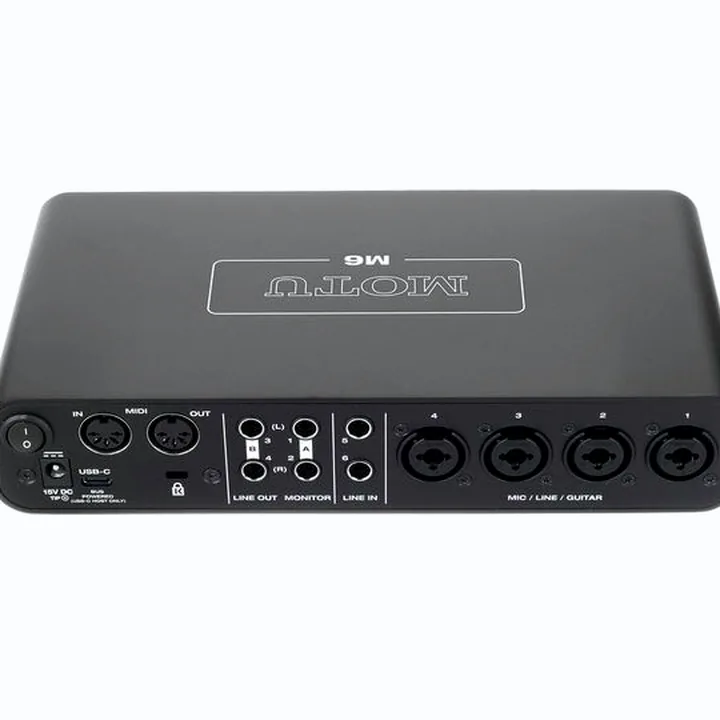 Avis, Test : MOTU M6