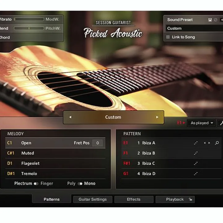 Avis & Test : Native Instruments Session Guitarist Picked Acou.