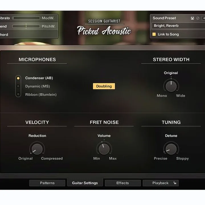 Avis & Test : Native Instruments Session Guitarist Picked Acou.