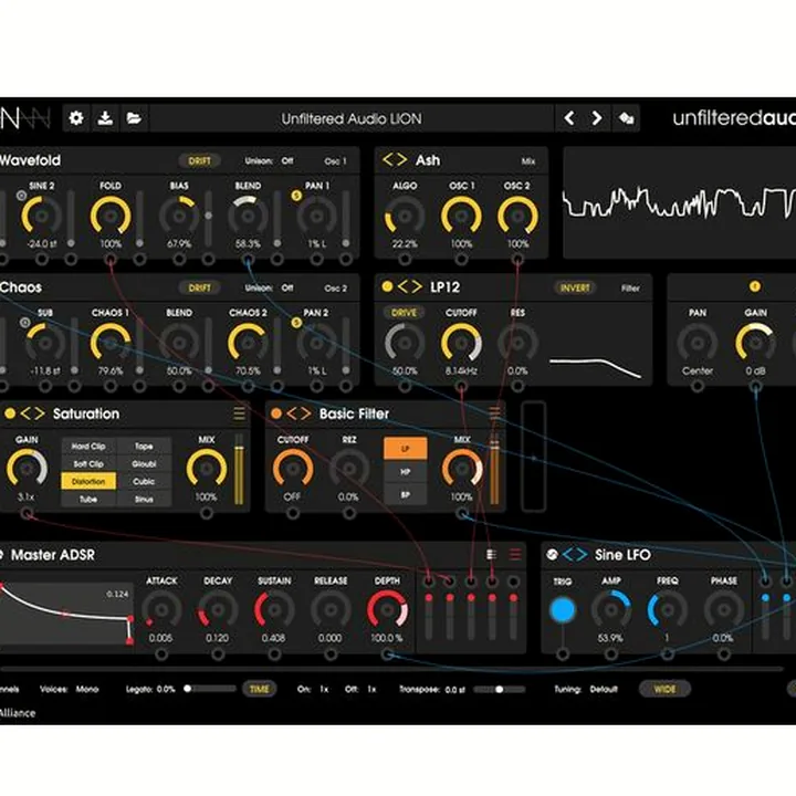 Avis, Test : Plugin Alliance Unfiltered Audio LION