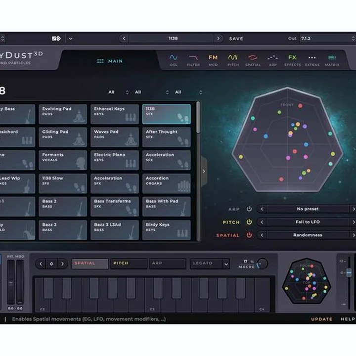 Avis & Test : Sound Particles SkyDust 3D