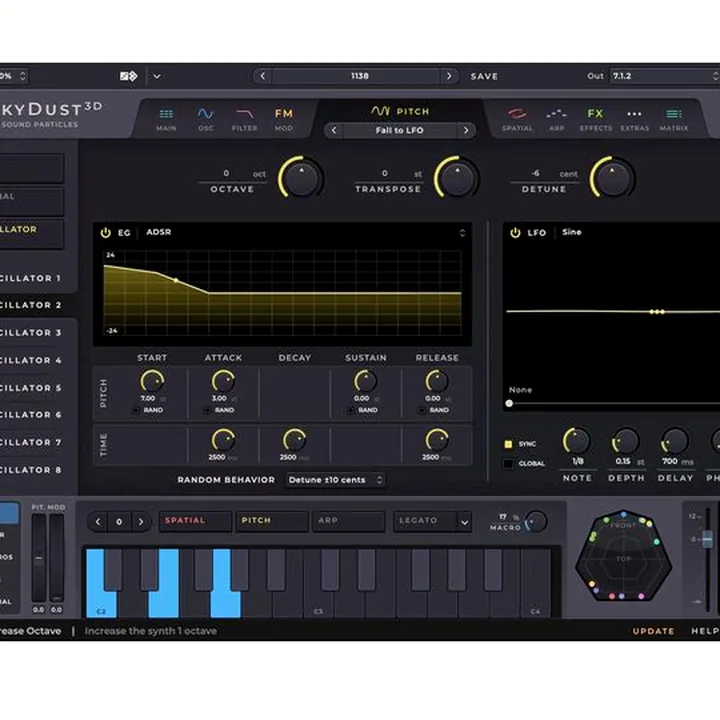 Avis & Test : Sound Particles SkyDust 3D