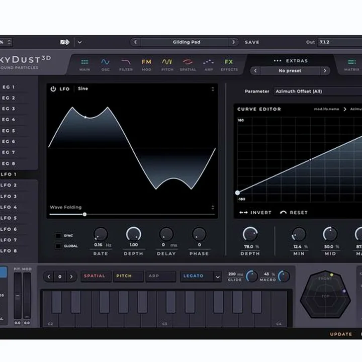 Avis & Test : Sound Particles SkyDust 3D